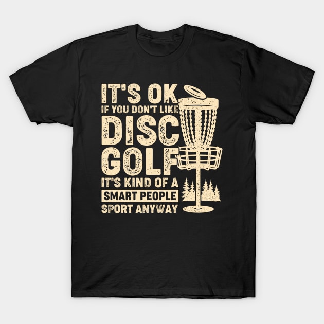 Funny Disc Golf Tournament Sport Player Gift T-Shirt by Dolde08